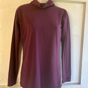Columbia Burgundy Long Sleeve Top